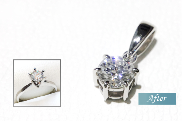 婚約指輪のダイヤのリフォーム