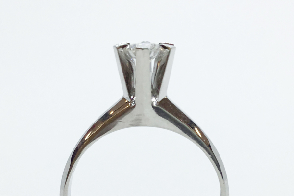 リフォーム前のダイヤモンドの指環