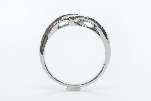 ジュエリーリメイクをした人気デザインの指環