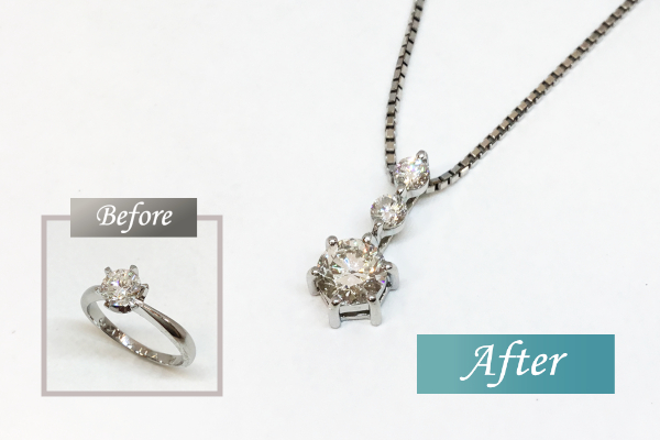 立爪ダイヤリング