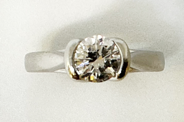 リフォーム前のダイヤモンドリング