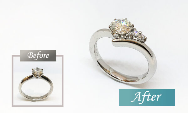 立爪リングビフォーアフター