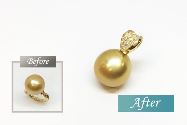 ゴールデンパールビフォアアフター