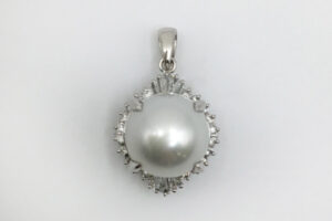 真珠ペンダントアフター①