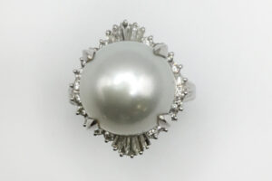 真珠リングビフォー③